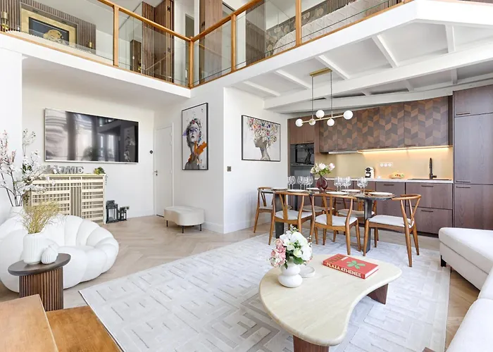 Duplex A Deux Pas Des Champs Elysee