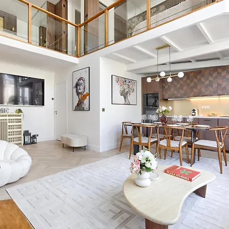 Duplex A Deux Pas Des Champs Elysee